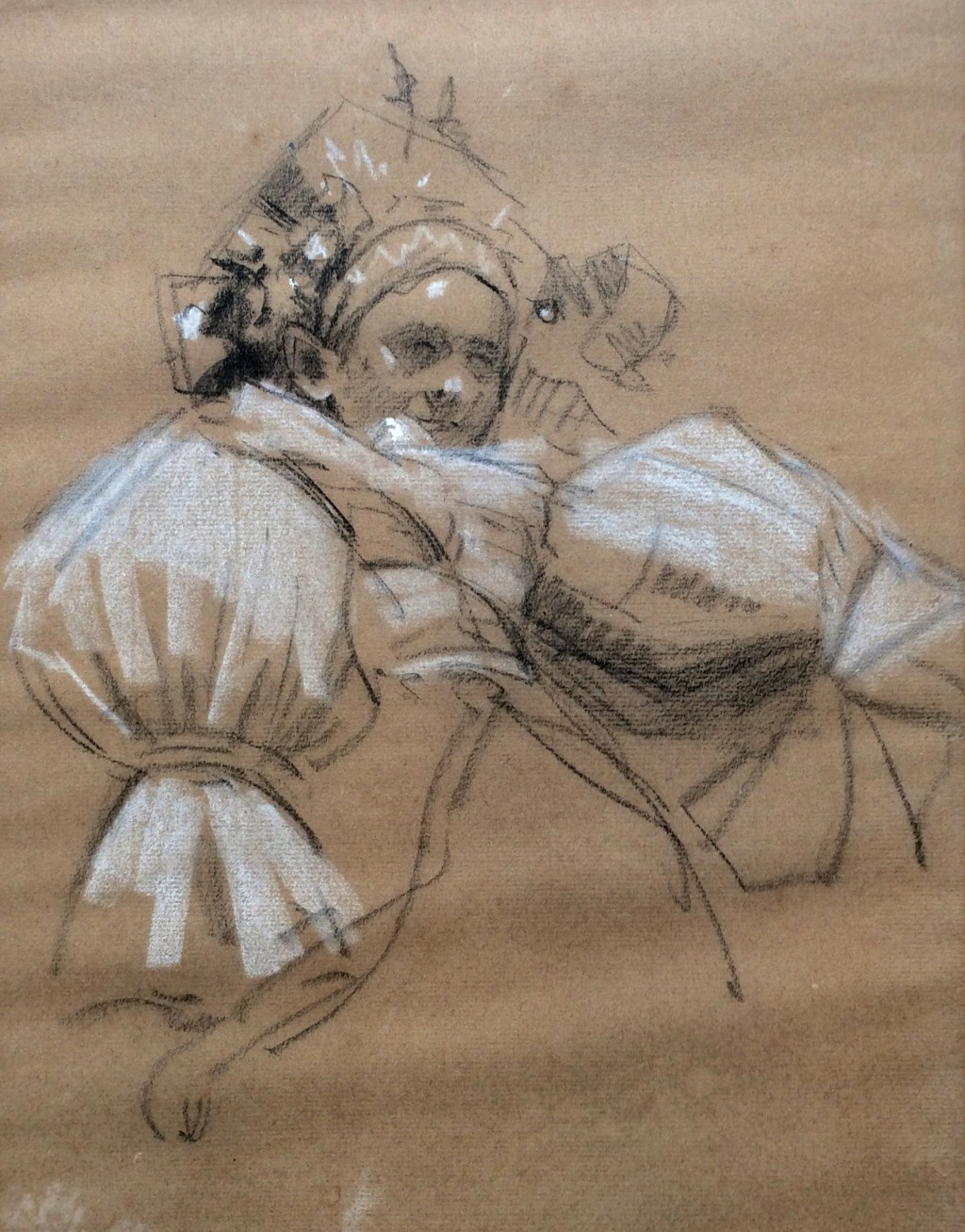 Uprka Joža (1861 - 1940) : Děvče v kroji