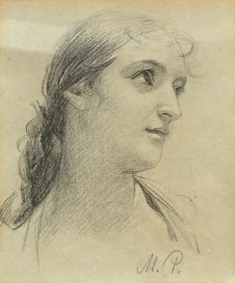 Pirner Maxmilián (1854 - 1924) : Tvář dívky