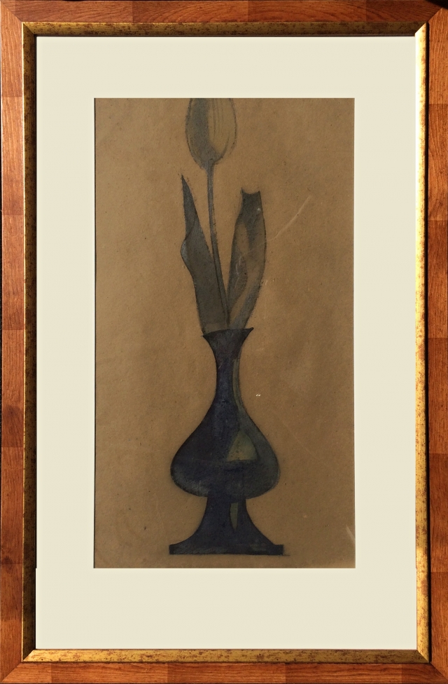 Tichý František (1896 - 1961) : Tulipán ve váze