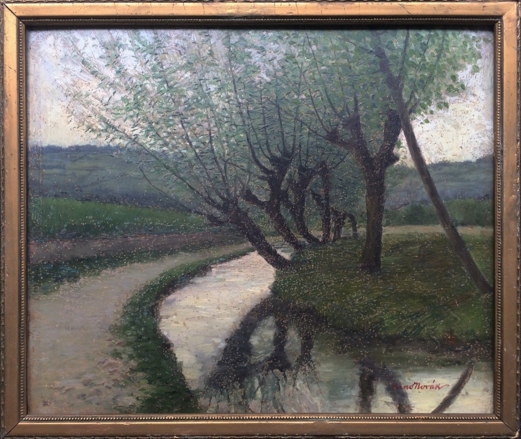 Novák Arno (1872 - 1914) : Olše u potoka