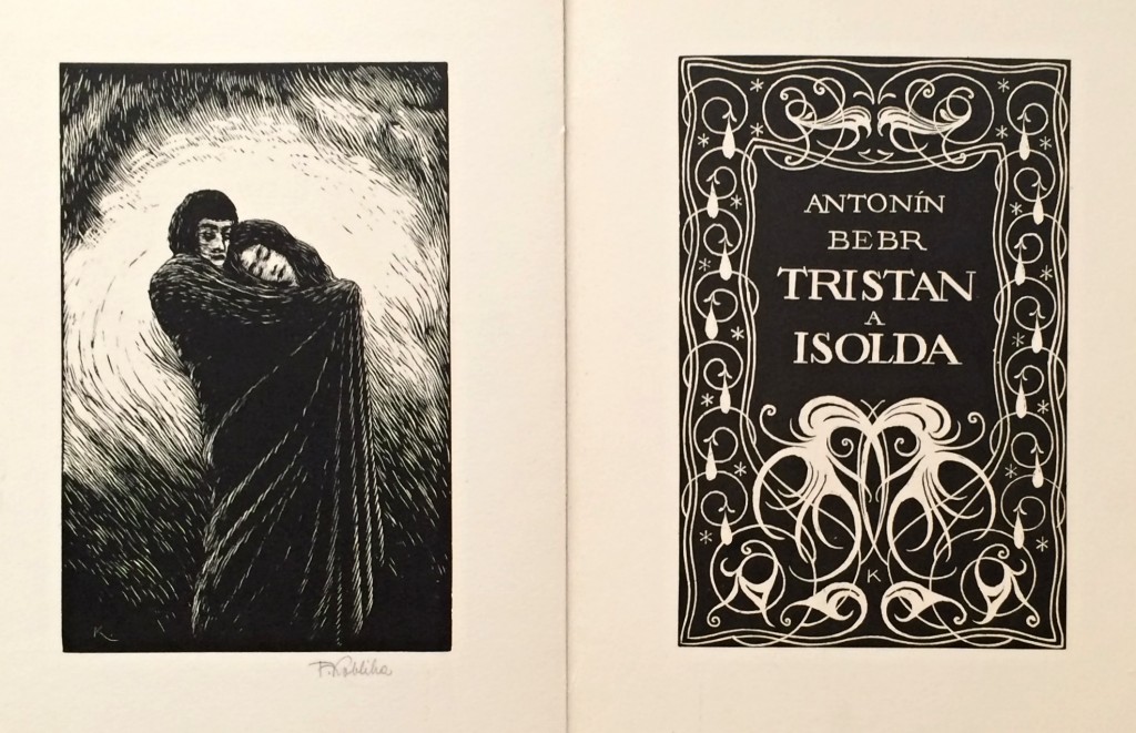 1. Bibliofilie  : Tristan a Isolda - F. Kobliha