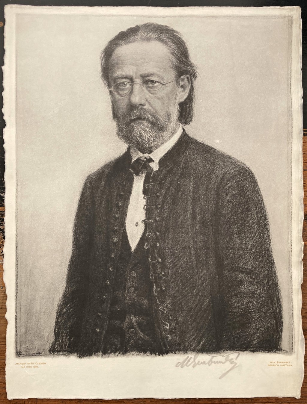 Švabinský Max (1873 - 1962) : Bedřich Smetana