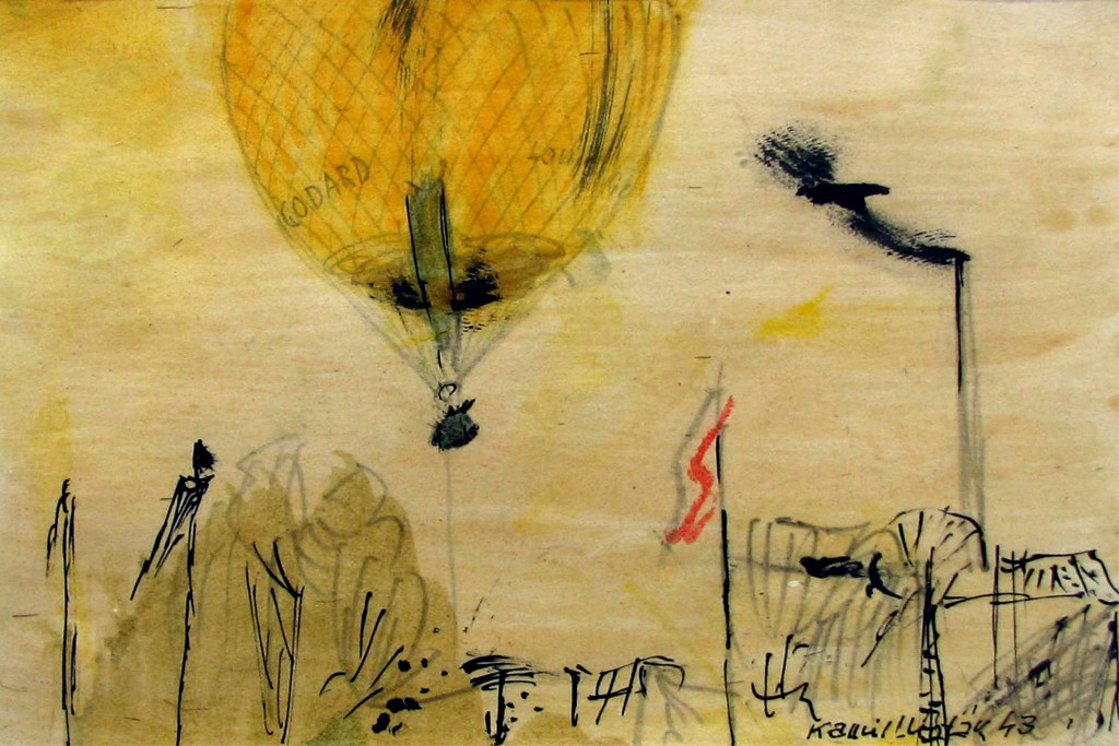 Lhoták Kamil (1912 - 1990) : Startující balon