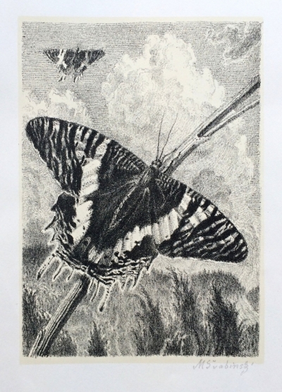 Švabinský Max (1873 - 1962) : Motýli