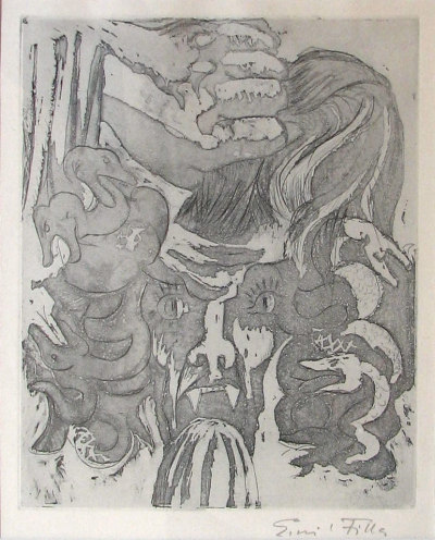 Filla  Emil (1882 - 1953) : Ilustr. k Halasově sbírce Torso naděje
