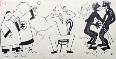 Hoffmeister Adolf (1902 - 1973) : Ilustrační kresba