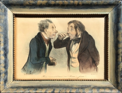 Daumier Honoré (1808 - 1878) : Heim! Comment de trouvez-vous?....