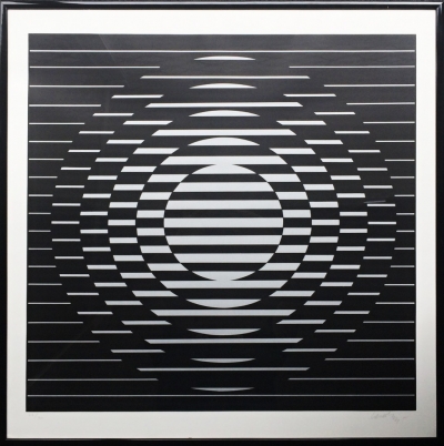 Vasarely Victor (1906 - 1997) : Kruhy