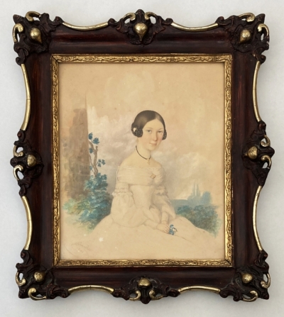 Brandeis Jan Adolf (Johann) (1818 - 1872) : Portrét mladé dívky