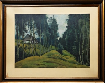 Mokrý František Viktor (1892 - 1975) : Z Orlických hor (Černína u Kyšperka)