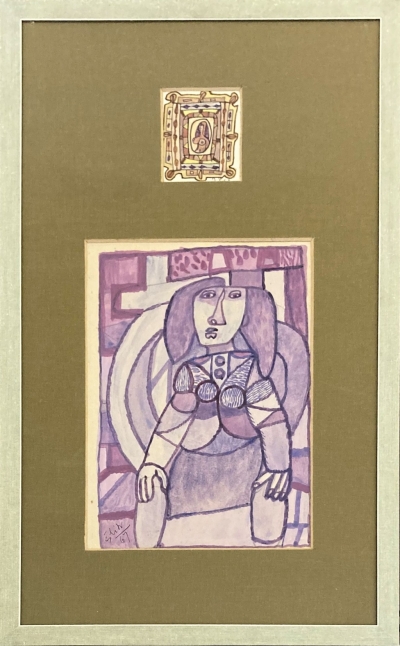 Šlitr Jiří (1924 - 1969) : 2x kresba