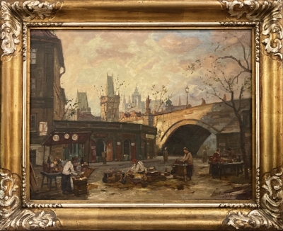 Procházka Jaro (1886 - 1949) : Pod Karlovým mostem