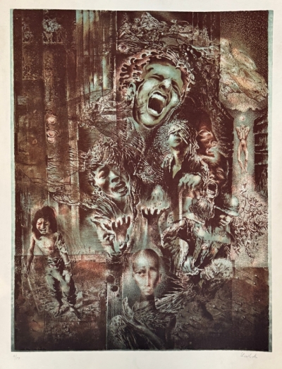 Laštovka Karel (1938 - 1986) : Výkřik