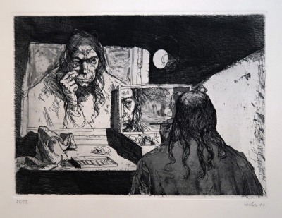 Liesler Josef (1912 - 2005) : Líčící se herec